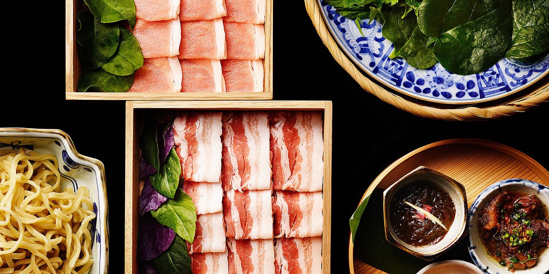 SHIKAKU／Southwest Grand Hotel 【ランチ】あぐーしゃぶしゃぶコース