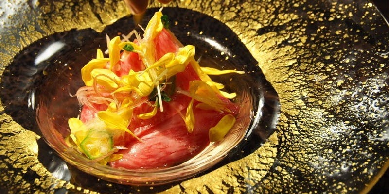【特選！雅コース】黒毛和牛3種食べ比べが中心のコース全7品