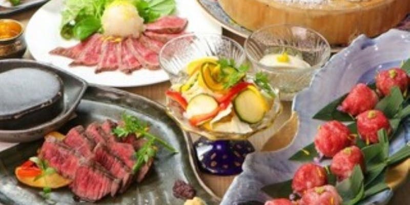 【豪華藁焼堪能コース】熟成和牛サーロイン×アワビ／全11品＋日～木3H/週末2H飲み放題