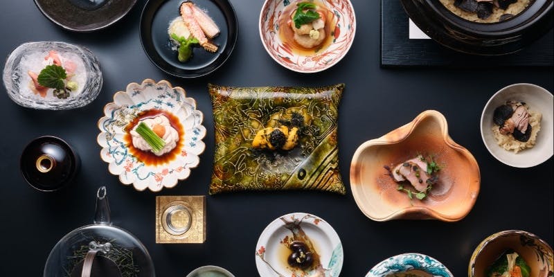 五感を癒す季節の会席料理