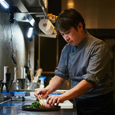 料理を通じて感動を生み、感動を与える料理人