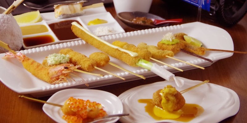 憧憬（しょうけい）コース：串十二種 スペシャル串二種付