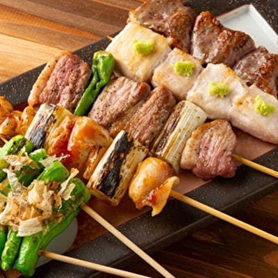 1本~注文可能、こだわりの手打ち【焼鳥・串焼】