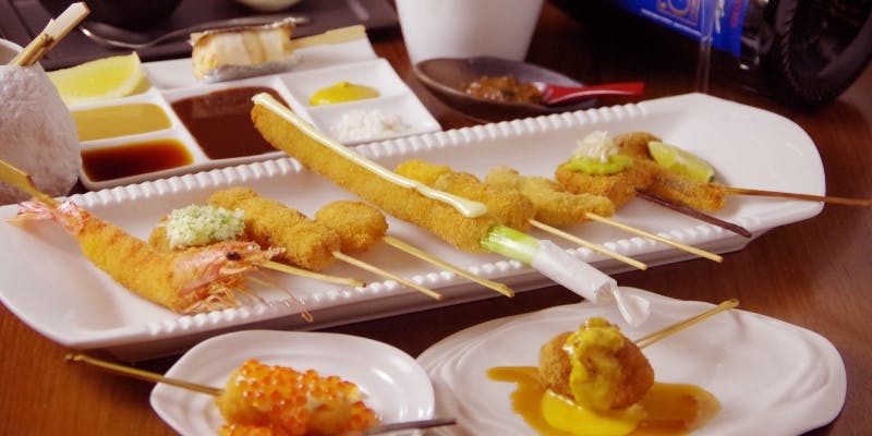 憧憬（しょうけい）コース：串十二種 スペシャル串二種付