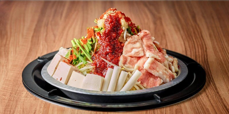 【名物・旨辛！】テッチャン鍋コース