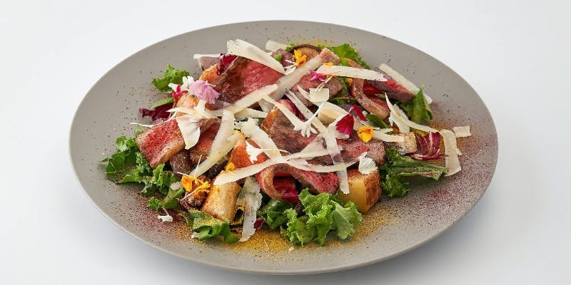 【数量限定】黒毛和牛サーロイン×ル・パンのパン食べ放題ランチコース 全4品