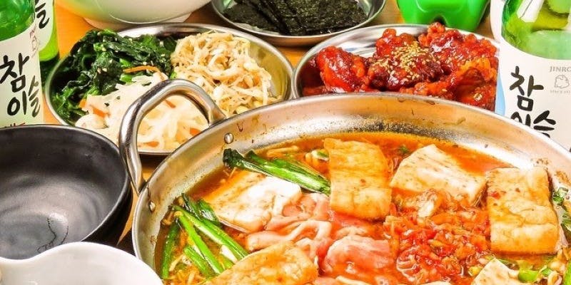韓国屋台 鍋の店 韓チャン 韓チャンサムギョプサルコース(全7品 韓国屋台 鍋の店 韓チャン 韓チャンサムギョプサルコース(全7品