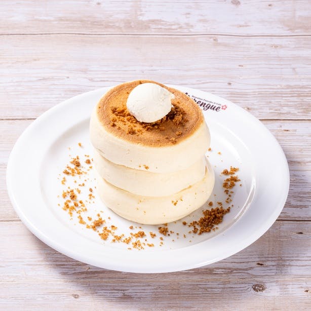 未体験のふわふわ食感パンケーキ