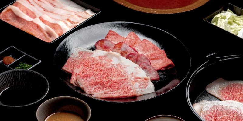 【 ディナー 】すきやきしゃぶしゃぶコース