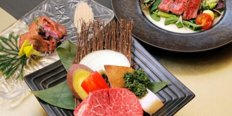 【肉三昧コース】サーロインやビフカツ、メインはヘレステーキまで全10品（九州産ヘレ100g）