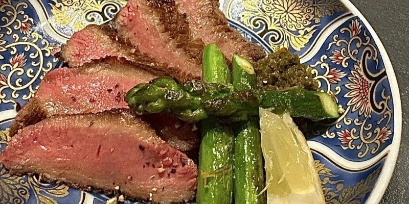 【55スタンダードコース／全7品】A5黒毛和牛ステーキと旬の逸品に舌鼓