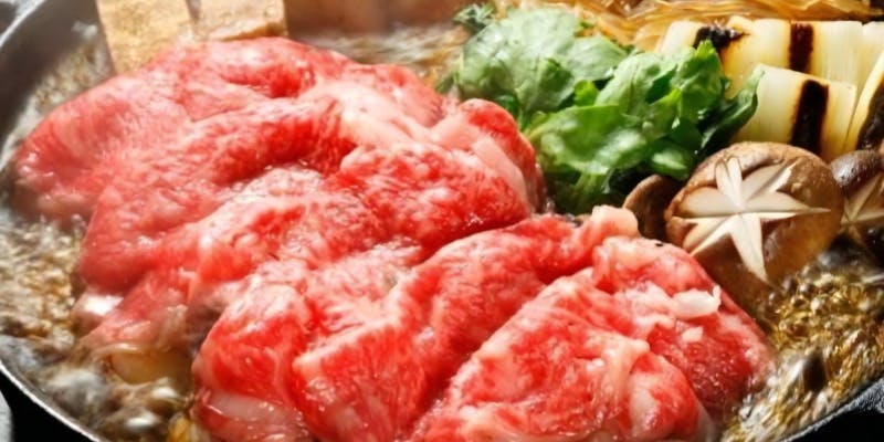 一休特別すき焼きコース