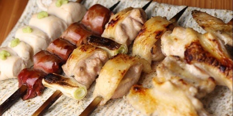 【焼鳥コース】焼き物や鳥スープなど