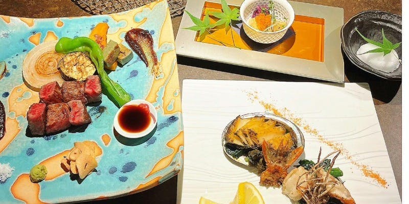 鉄板焼きコース「楽　GAKU」