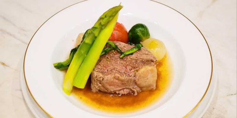 【シェフおまかせランチコース】デザートと食後の飲み物つき！