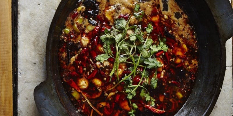 【鍋1種のコース】スイジゥユゥ／白身魚のとうがらし煮込み