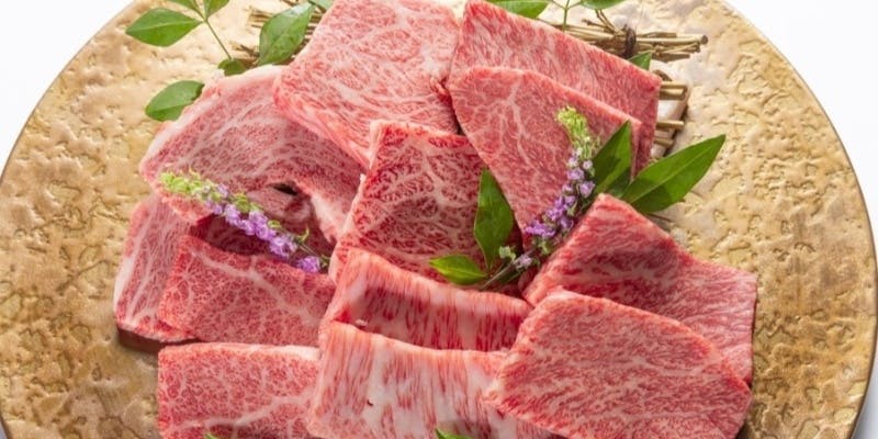 【誕生日や記念日】M.M.ya　黒毛和牛希少部位5種盛コース　＋2500円で飲み放題も可能です。