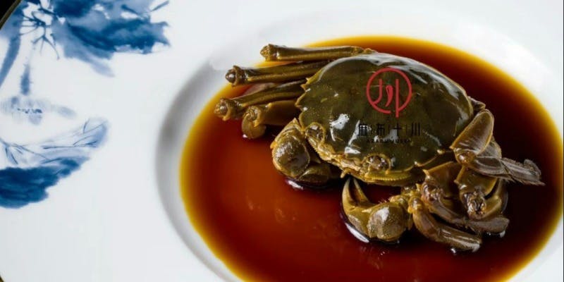 【季節限定】上海蟹コース8品（13,800円）