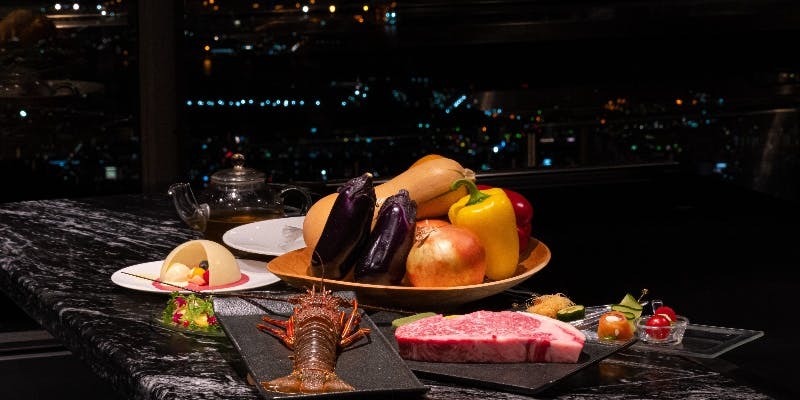 【記念日・お祝い】～Star Light～但馬牛フィレ ＋フォアグラ フルコース＋MSG付デザート