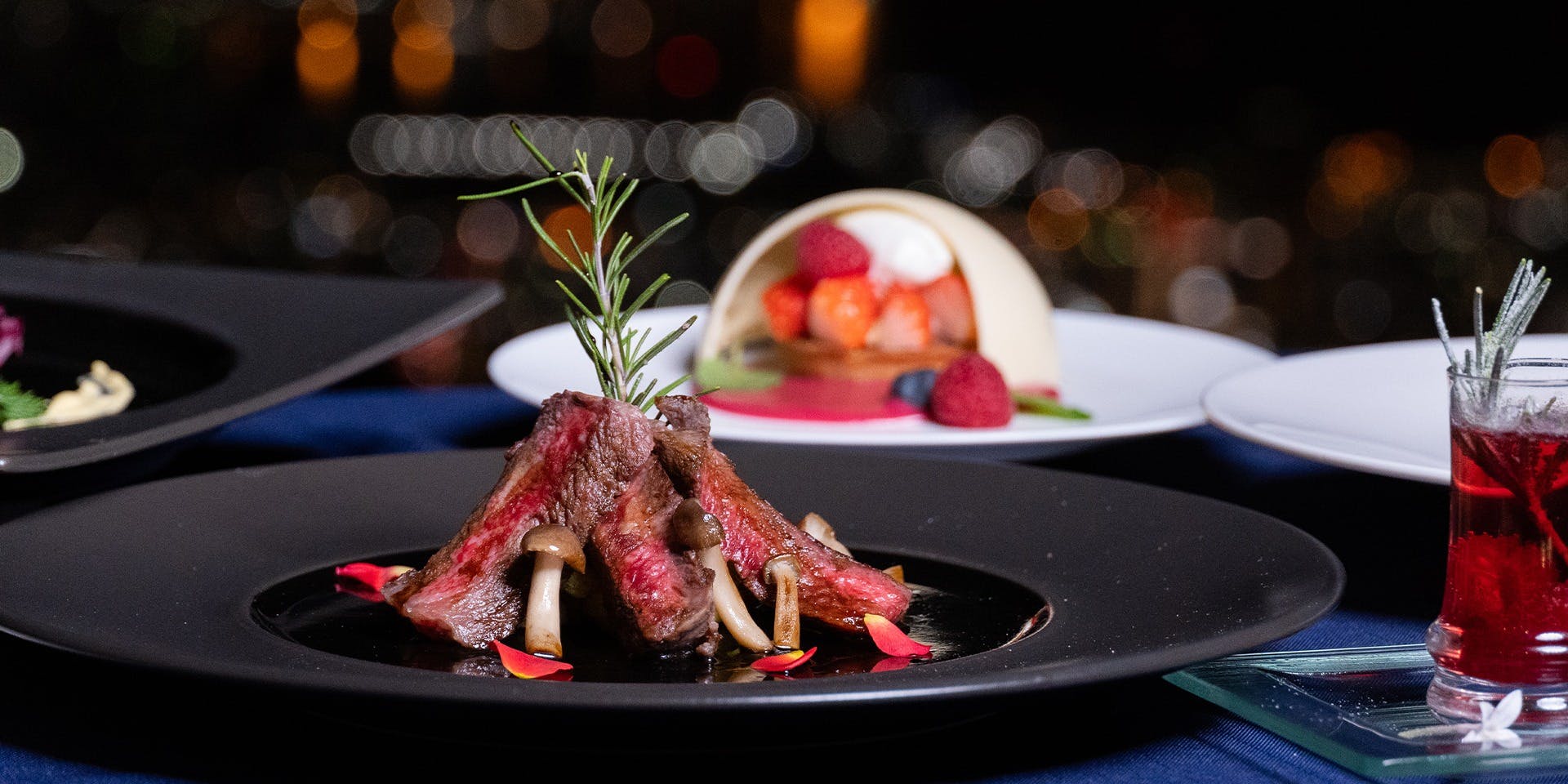 空のダイニング／六甲山サイレンスリゾート - 画像5