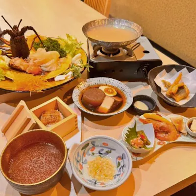 上質な魚介を味わう、しゃぶしゃぶ
