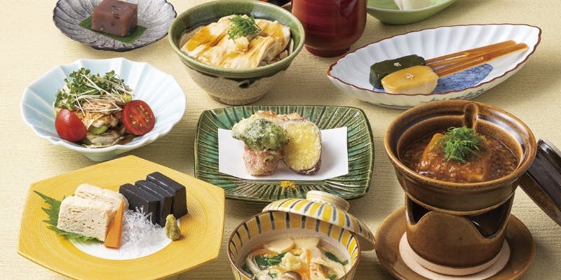 【菜食ランチ】大豆と野菜を使用したヴィーガン対応の特別ランチ 全10品