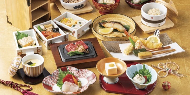 9月～【お祝い懐石 福寿（ふくじゅ）】お祝いのお席にふさわしい華やかな懐石 全14品