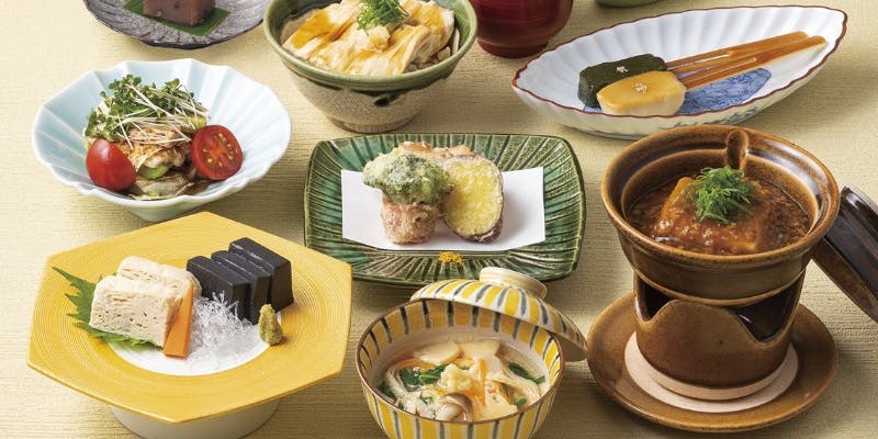 【菜食ランチ】大豆と野菜を使用したヴィーガン対応の特別ランチコース 全10品