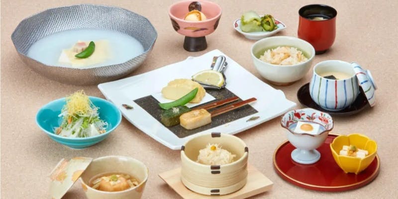 【彩ランチ】とろりととろける湯豆腐が付いたランチコース 全11品（平日限定）