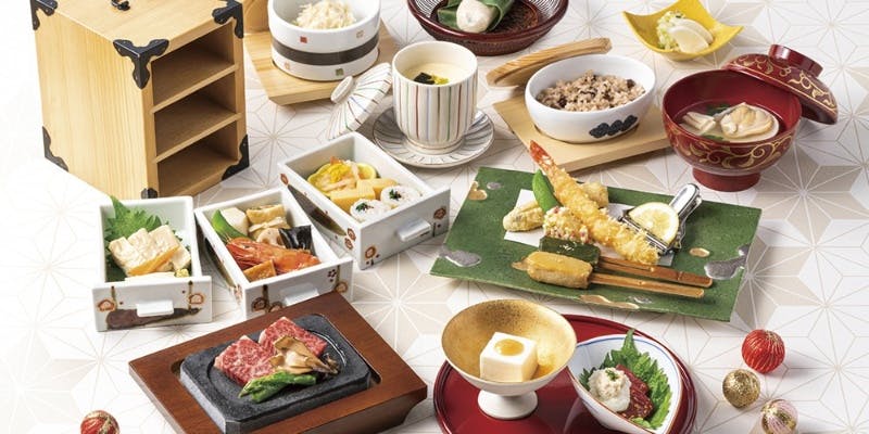 【お祝い懐石 寿（ことぶき）】お祝いのお席にふさわしい華やかな懐石 全12品