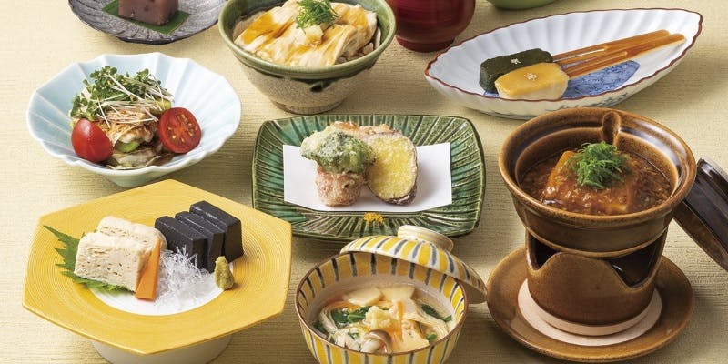 【菜食ランチ】大豆と野菜を使用したヴィーガン対応の特別ランチ 全10品　3日前までに予約※土日祝不可