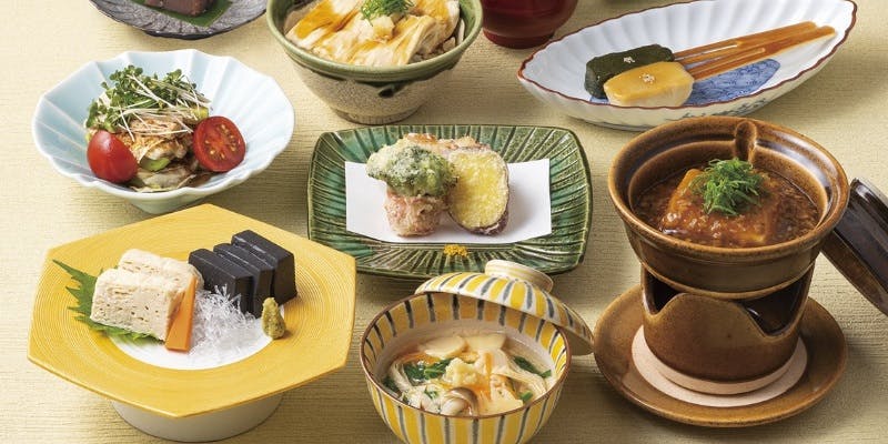 【菜食ランチ】大豆と野菜を使用したヴィーガン対応の特別ランチコース 全10品