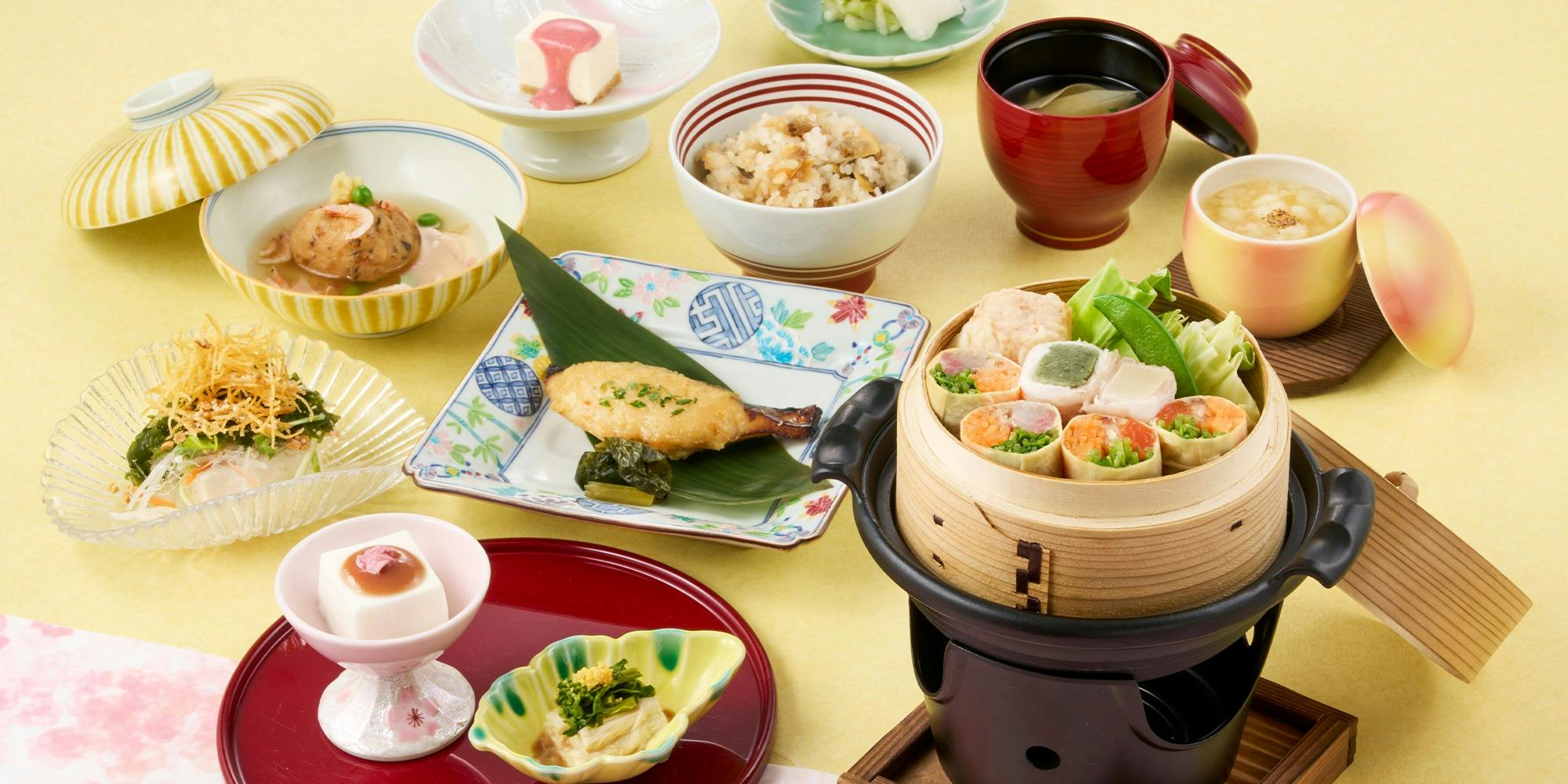 梅の花 富山店 【季節の特別懐石 耀 かがやき】全9品 ランチ プラン