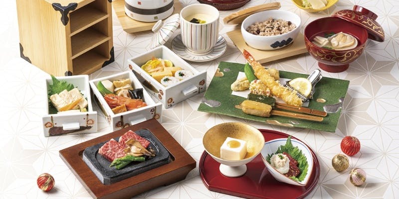 【お祝い懐石 寿（ことぶき）】お祝いのお席にふさわしい華やかな懐石 全12品