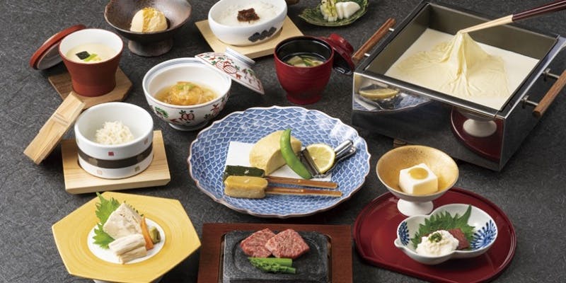 【梅の花懐石 極 きわみ】黒毛和牛と銀だらの西京焼きが選べる懐石（鍋物/引き上げ湯葉）