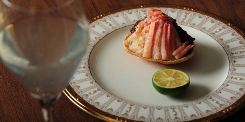 至福のマリアージュコース～カキとカニ、季節の魚介で楽しむ贅沢なひととき～