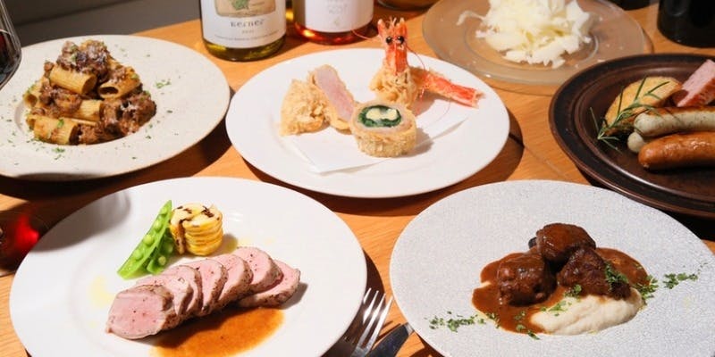 【トンテキ/煮込み料理/揚げ物3種で豪華】林SPFトンテキ グレードアップコース 