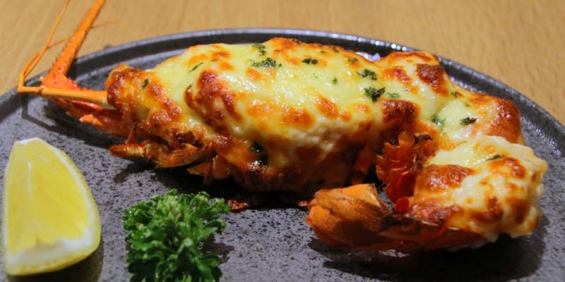 【特別コース・雅】さつま地鶏含む串5本、伊勢海老グラタン、宮崎牛A5シャトーブリアンなど