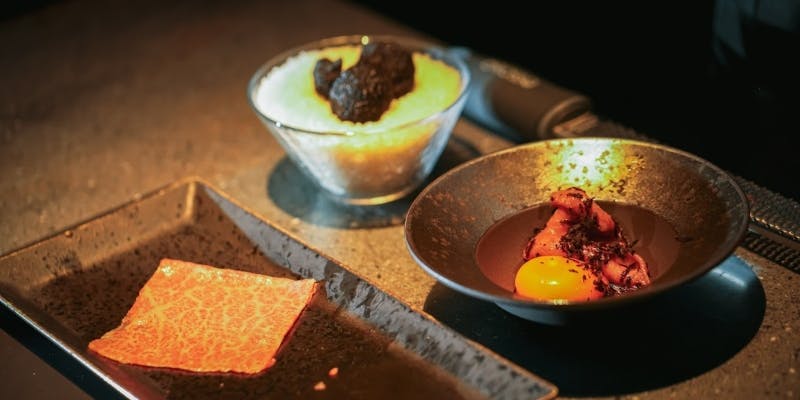 【一休特別コース】千日和牛をふんだんに使用した12品をご堪能