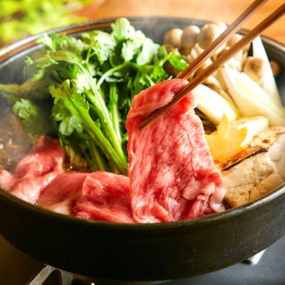 佐賀牛A5ランク使用 すき焼き・溶岩焼き