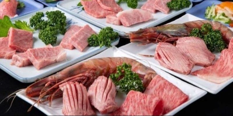 【神戸牛の上の肉を堪能　大長今神戸牛会席コース】有頭エビ・希少部位など 全15品