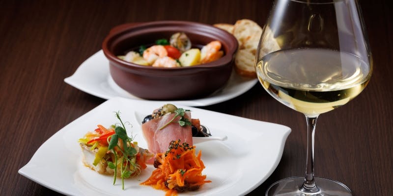 選べる1ドリンクコース（料理2品付き）