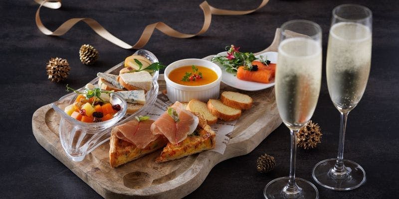 【Xmas2025】オードブル盛り合わせ＆乾杯スパークリングワイン付き（12/20～12/25）