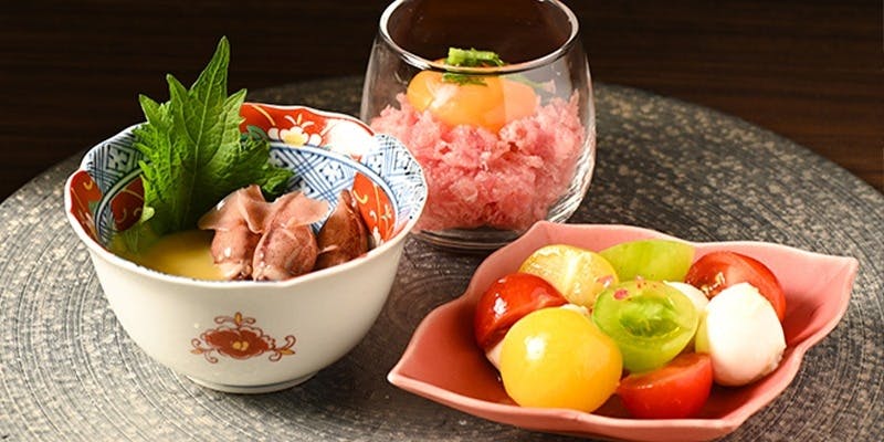 【梅】コース（ワンドリンク付き！軽くつまんで飲みたい方のためのプラン）