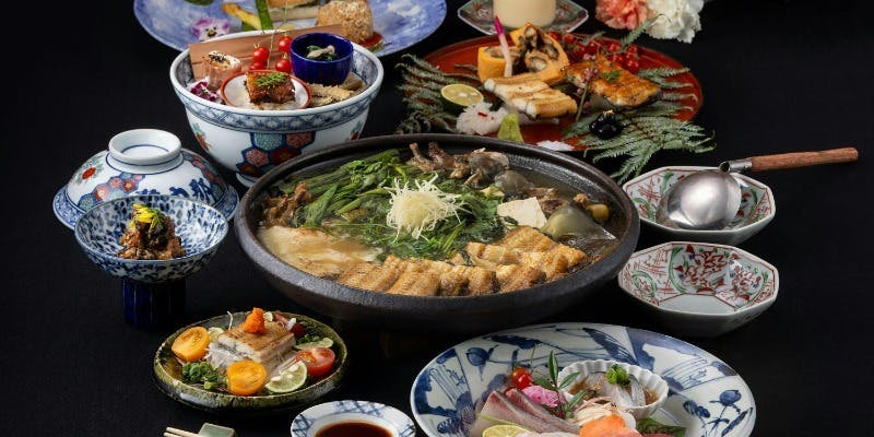 冬の宴会【月/選べる鍋/飲み放題】鰻柳川鍋/すっぽん鍋/活鰻白焼き/あん肝ポン酢～忘年会・新年会～