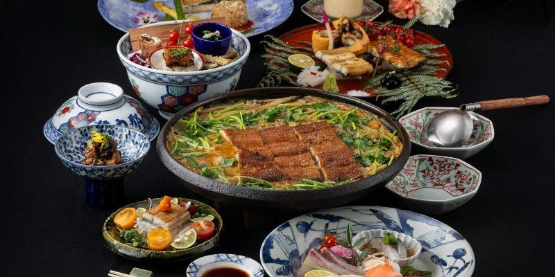 冬の宴会【雪/選べる鍋/飲み放題】鰻柳川鍋/かにしゃぶ鍋/地焼き鰻/天然鮮魚 ～忘年会・新年会～