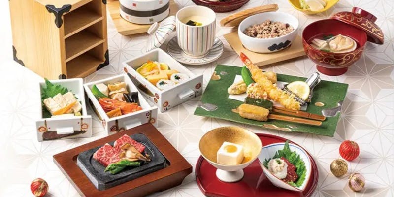 【お祝い懐石 寿（ことぶき）】お祝いのお席にふさわしい華やかな懐石 全12品