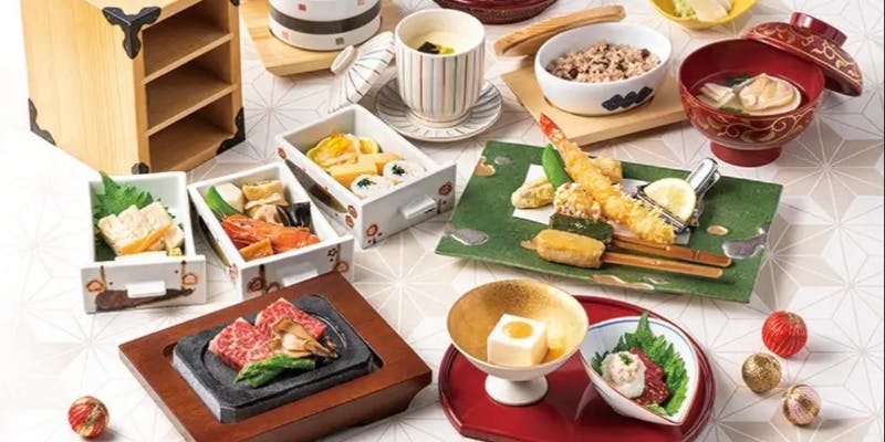 【お祝い懐石 寿（ことぶき）】お祝いのお席にふさわしい華やかな懐石 全12品