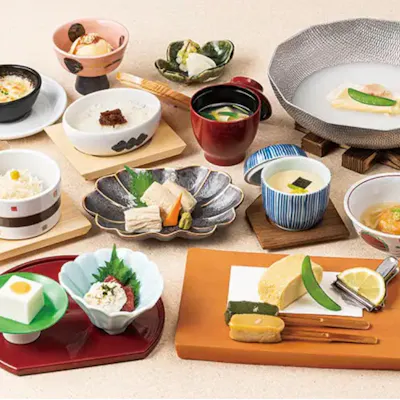 湯葉と豆腐にこだわった、彩りあふれる懐石料理