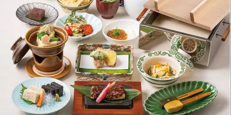  【菜食懐石】大豆と野菜を使用したヴィーガン対応の特別懐石